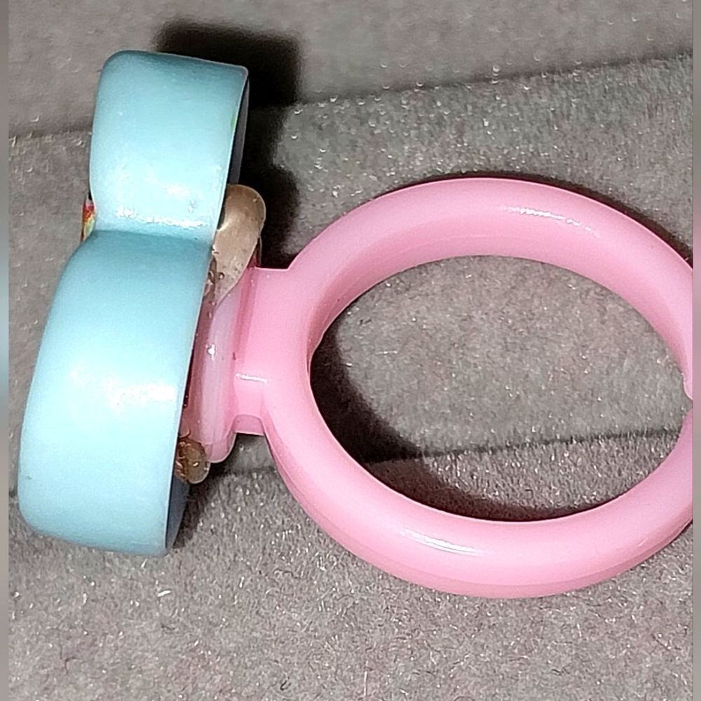 Super cute Girls Cartoon Adjustable Kids Ring - Picture 2 of 5